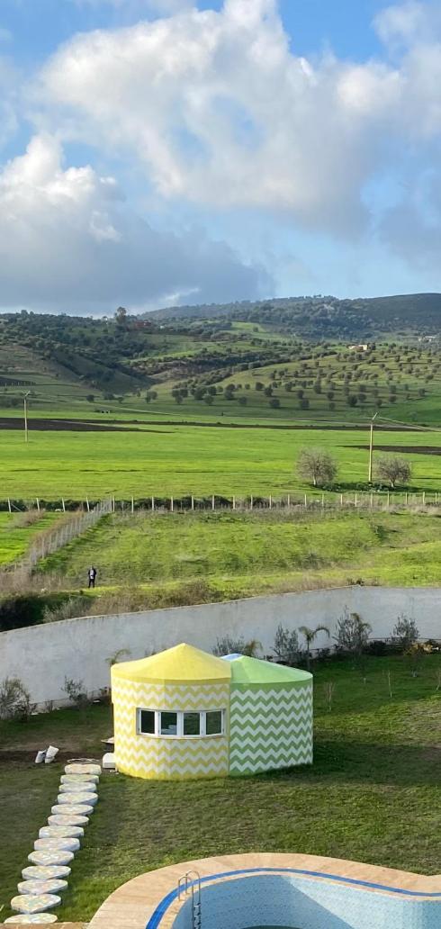 Ecohame - Oeko-Hain - Ecohaven - Ecobrio Guitar Palace Bni Quolla Dış mekan fotoğraf